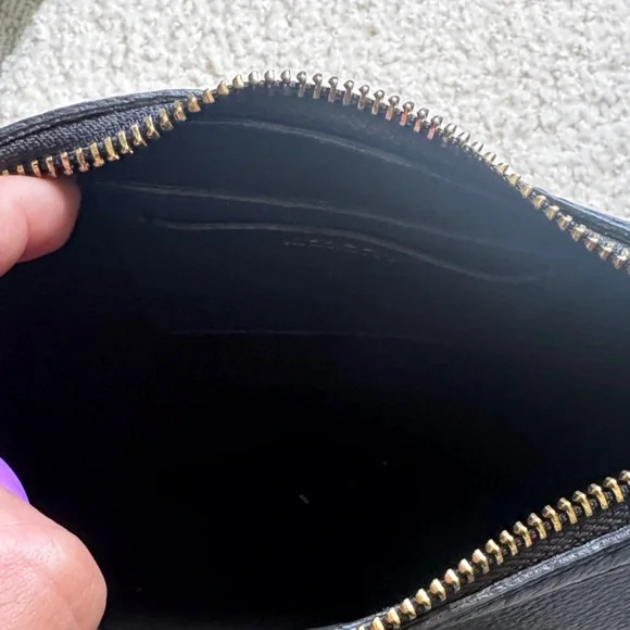 Isabel Marant Dark Blue Shoulder Bag with Gold Accents - Picture 7 of 10